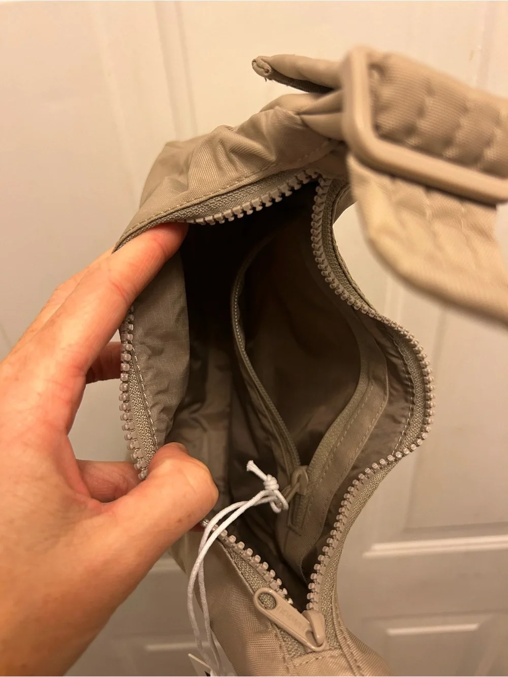 BAGGU Shoulder Bag in Dove - Casual Daily Tote